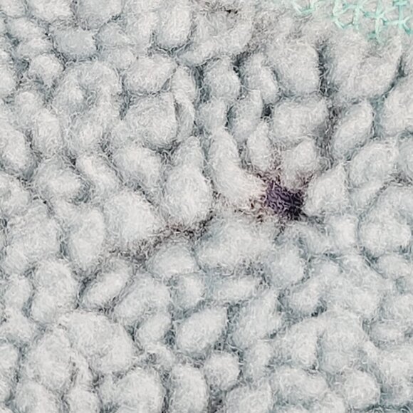 Patagonia Kids' Teal Long Sleeve Hooded Full-Zip Retro Fleece Jacket Size 12 - Picture 10 of 13